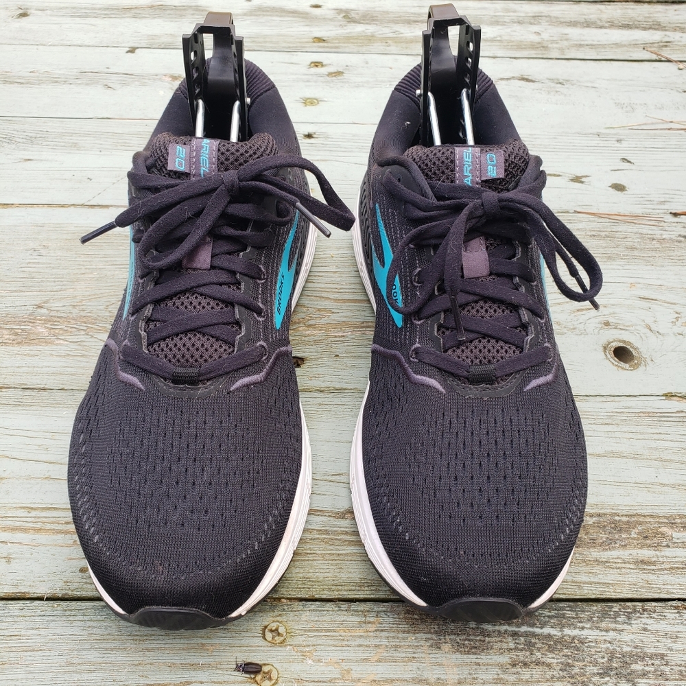 Brooks Ariel 20 Blue Black Athletic Shoes 1203151B064 Size 12